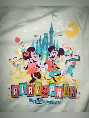 Walt Disney World "Play in the Park" Mickey & Friends jacket- Pastel Multi